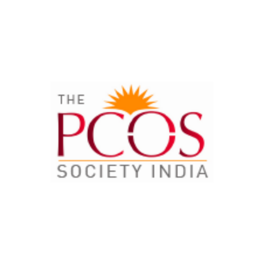 Logo of The PCOS Society India.