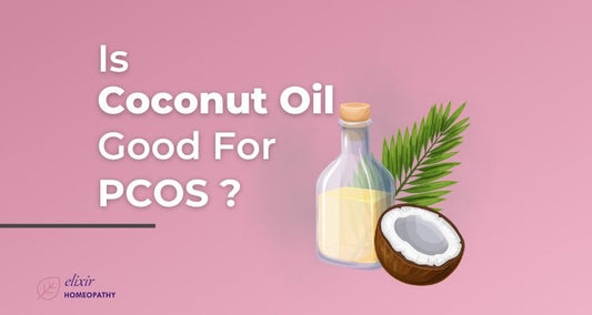 Is coconut oil good for PCOS? Explained incredible benefits of coconut oil for weight gain, and hair loss in PCOS.