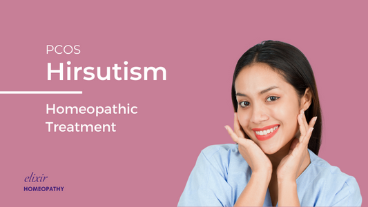 PCOS hirsutism homeopathy treatment. Reverse PCOS hirsutism naturally with treatment from Dr. Sanchita Dharne at Elixir Homeopathy Delhi and Gurgaon area.