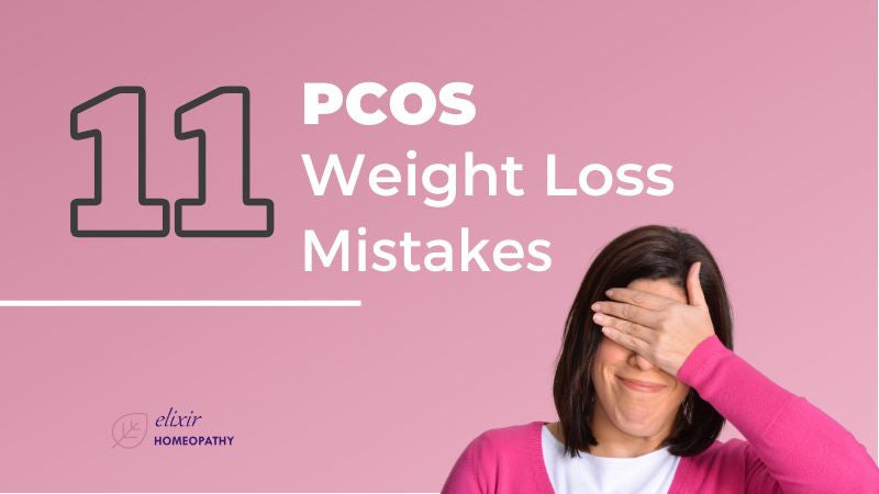PCOS weight loss mistakes to avoid.