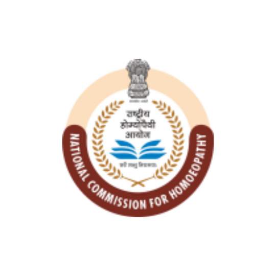 Logo of National Commission for Homoeopathy (NCH), India.